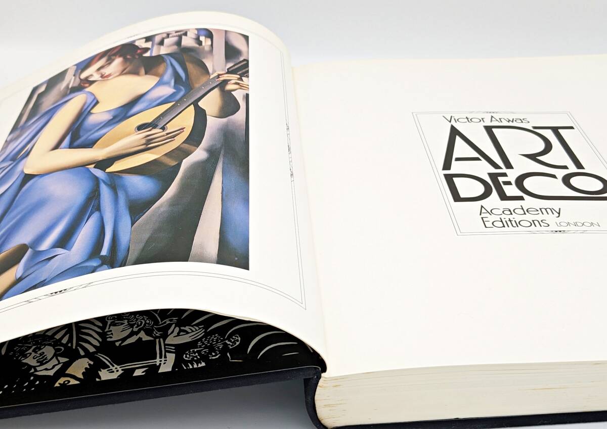 美品 コーヒーテーブルブック 洋書【アールデコ 作品集★ART DECO Academy Editions★VICTOR ARWAS Hardback 1980 第1版】_画像4