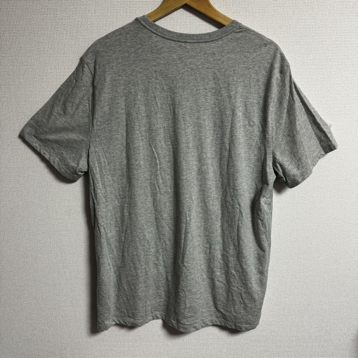 【人気】GAP デカロゴ　半袖Tシャツ グレー　XL ビックサイズ　ゆったり