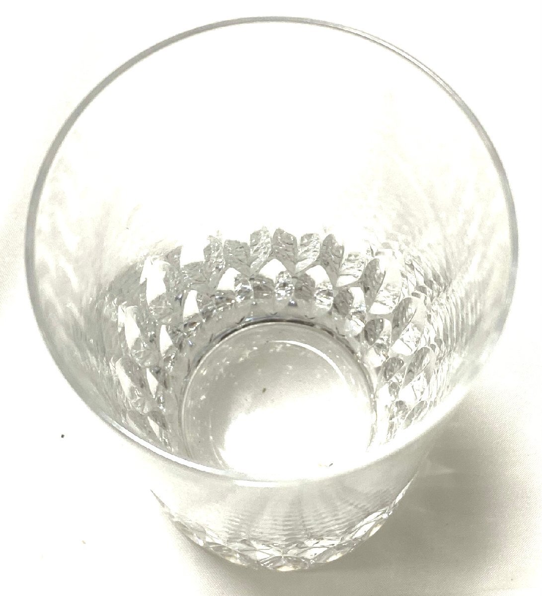 新品 未使用 HOYA CRYSTAL ホヤ クリスタル タンブラーグラス カットグラス ビールグラス 酒器 6客セット 6個セット_画像3