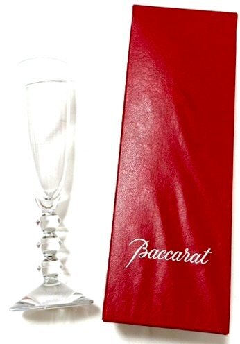 新品 未使用 Baccarat バカラ ベガ シャンパンフルート シャンパングラス 1客 クリスタルガラス 酒器_画像1