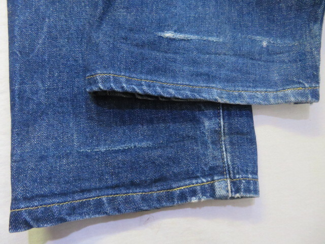 ☆LEVI'S リーバイス 702XX ビッグE セルビッチ デニムパンツ ジーンズ Lot702 シンチバック W29 刻印J22 日本製 インディゴ☆_画像7