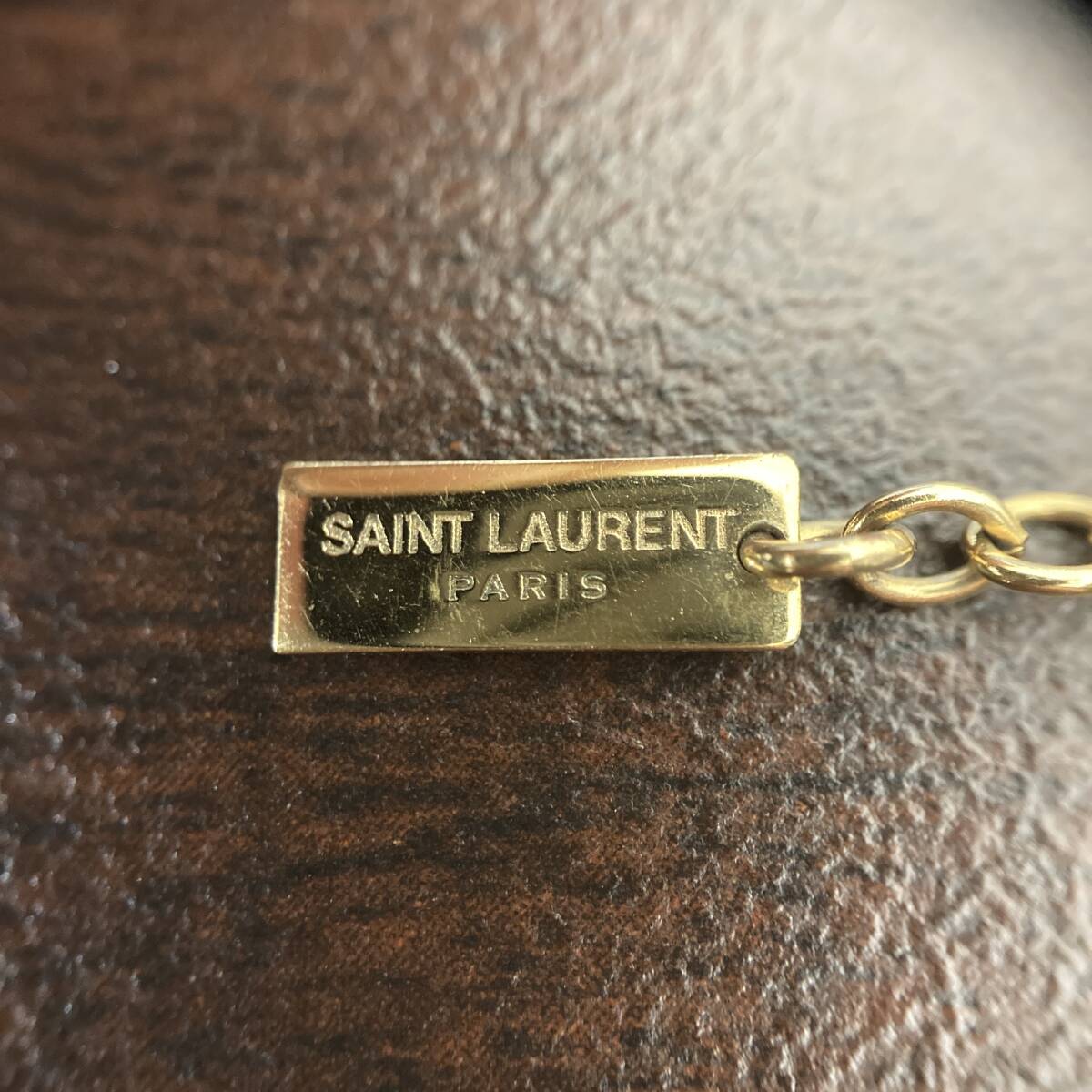  YVES SAINT LAURENT ブレスレット イヴサンローラン YSL 中古 ファッション ゴールドカラー ゴールド系 レディース 女性_画像4