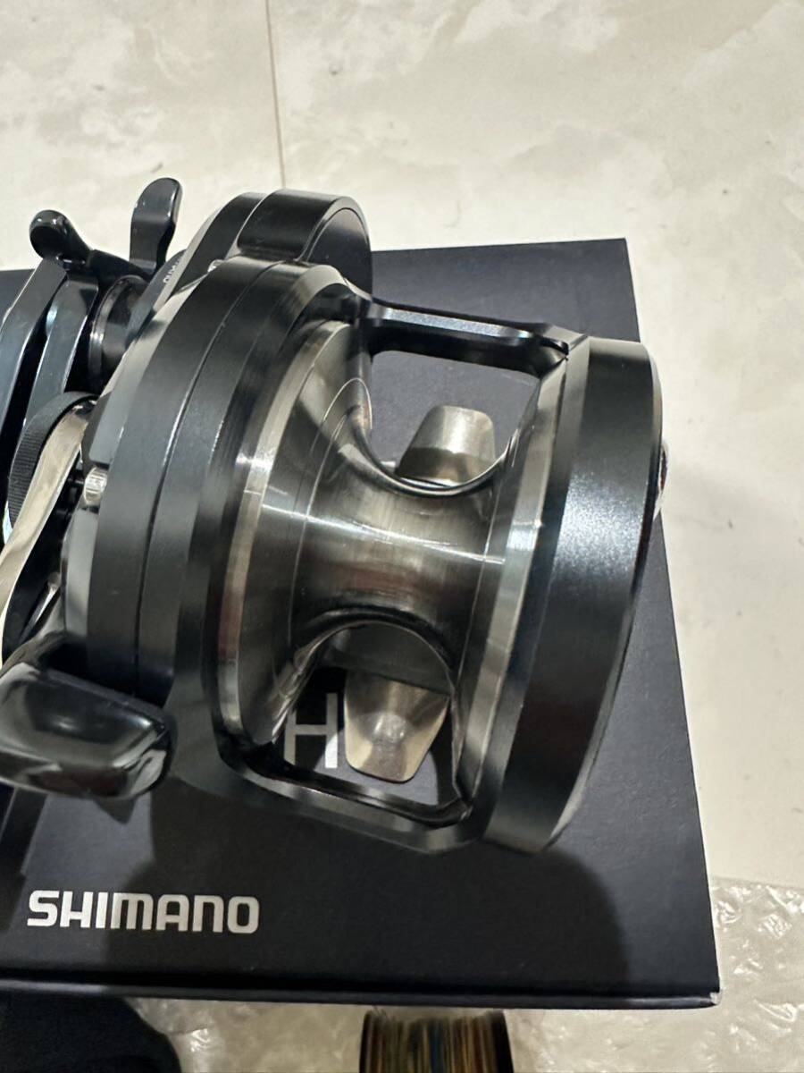 美品 シマノ 19オシアジガー Fカスタム 2000 2001NRHG ハイギア SHIMANO 夢屋マックススプール付きの画像2