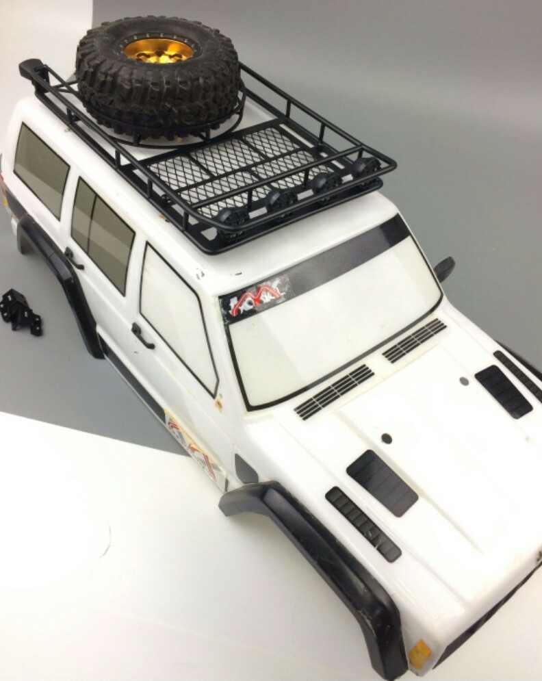  crawler new model spare tire rack holder roof carrier roof rack SCX10 Ⅱ Ⅲ TRX4 D110 other HB313 324 334mm other 260X150 height 25~35mm