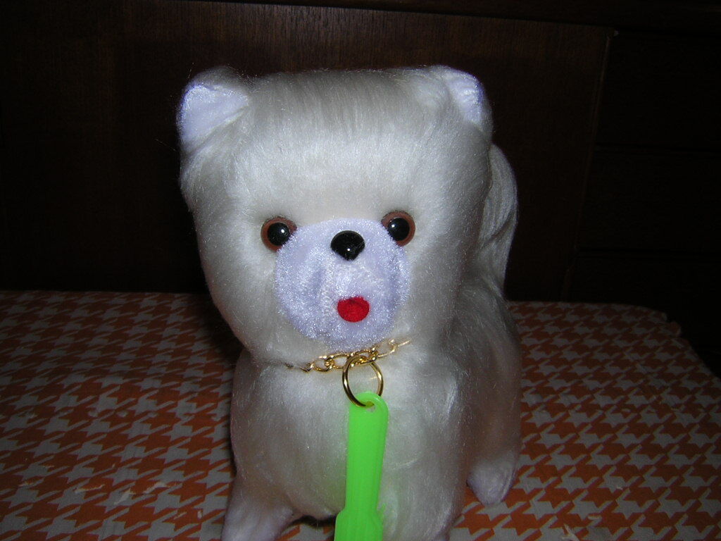⑬ Showa Retro small ... pretty . repairs one Chan soft toy unused goods dog retro pop search . mountain ...