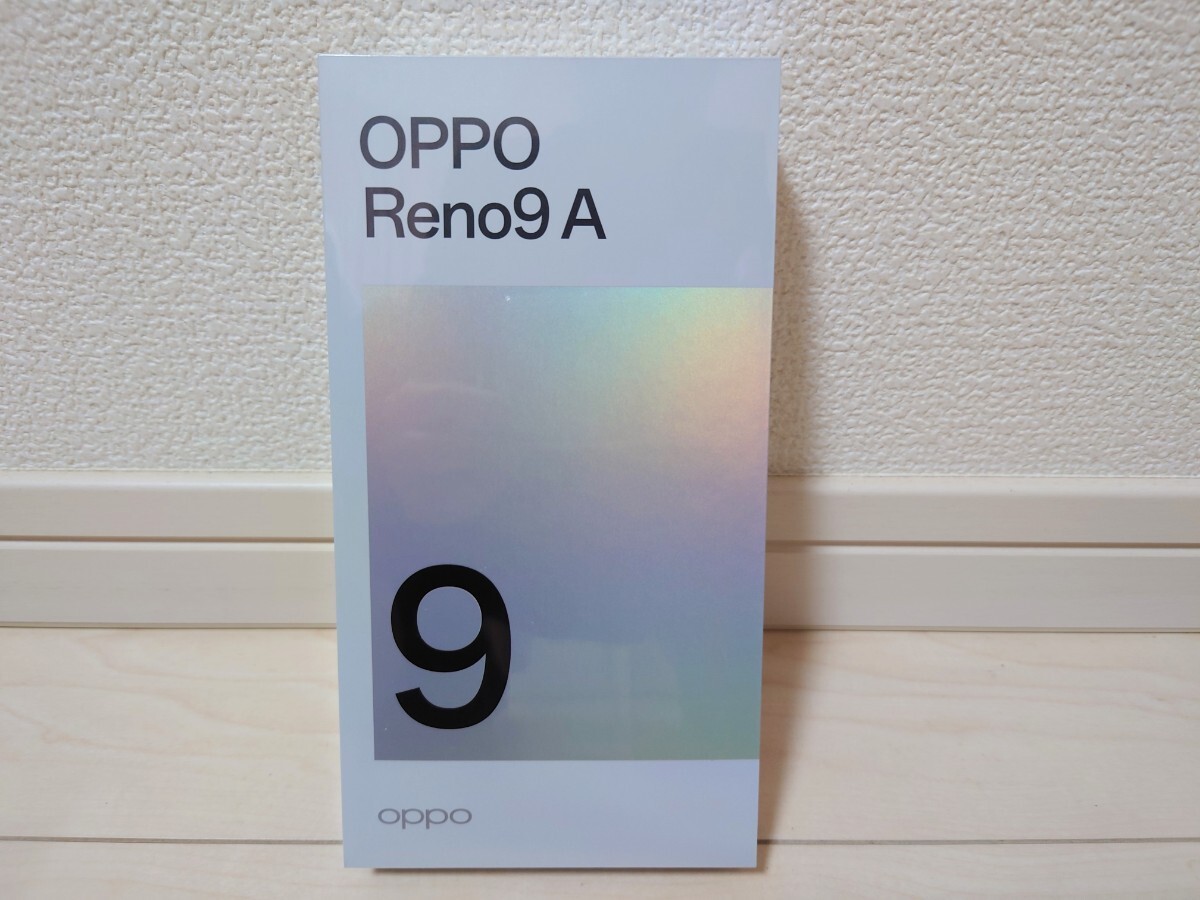 【新品 開封のみ】OPPO Reno9A 本体 SIMフリー版 ムーンホワイトの画像1