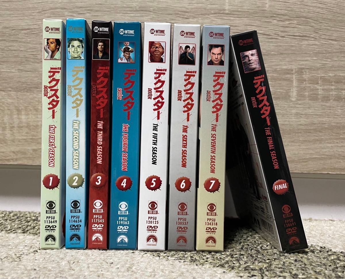 デクスター シーズン1〜8  ファイナル　コンプリート　全巻セット　DVD