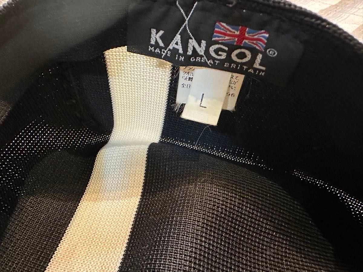 KANGOL  ハンチング 帽子　Lサイズ