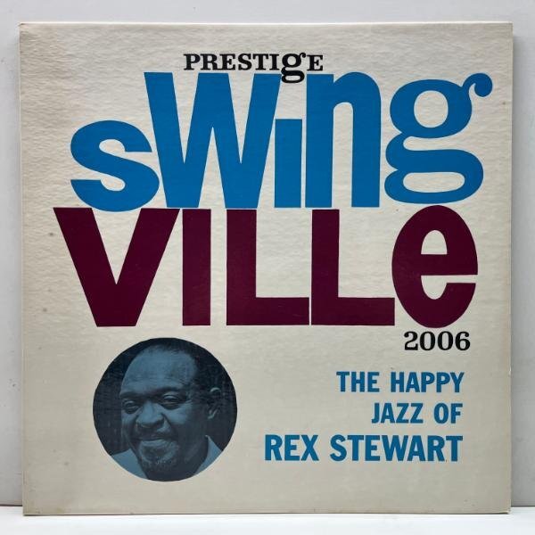 美品!! RVG刻印 MONO 深溝 USオリジナル REX STEWART The Happy Jazz Of ～ (Swingville SVLP 2006) コーティング仕様 米 初回プレス_画像1