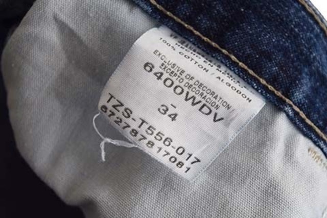 USA old clothes Wrangler Wrangler Denim pants ji- bread shorts jeans short pants pe Inter W34 CE0014
