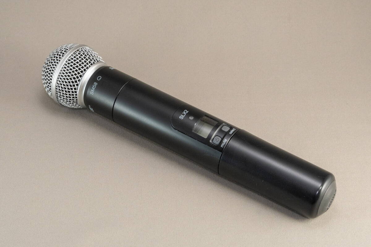 SHURE（シュア） ワイヤレス・マイク・システム SLX4/SLX2(SM58)_画像3