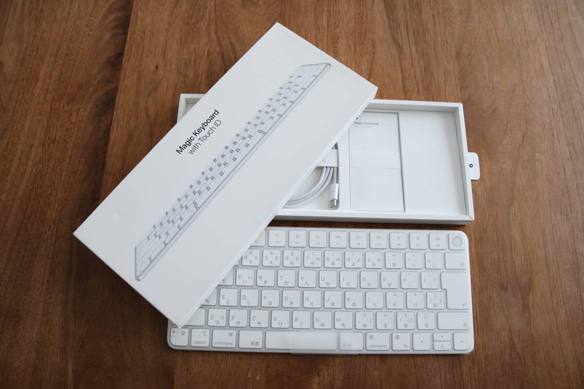 程度良好/現行モデル] Apple Magic Keyboard White/AppleシリコンMac