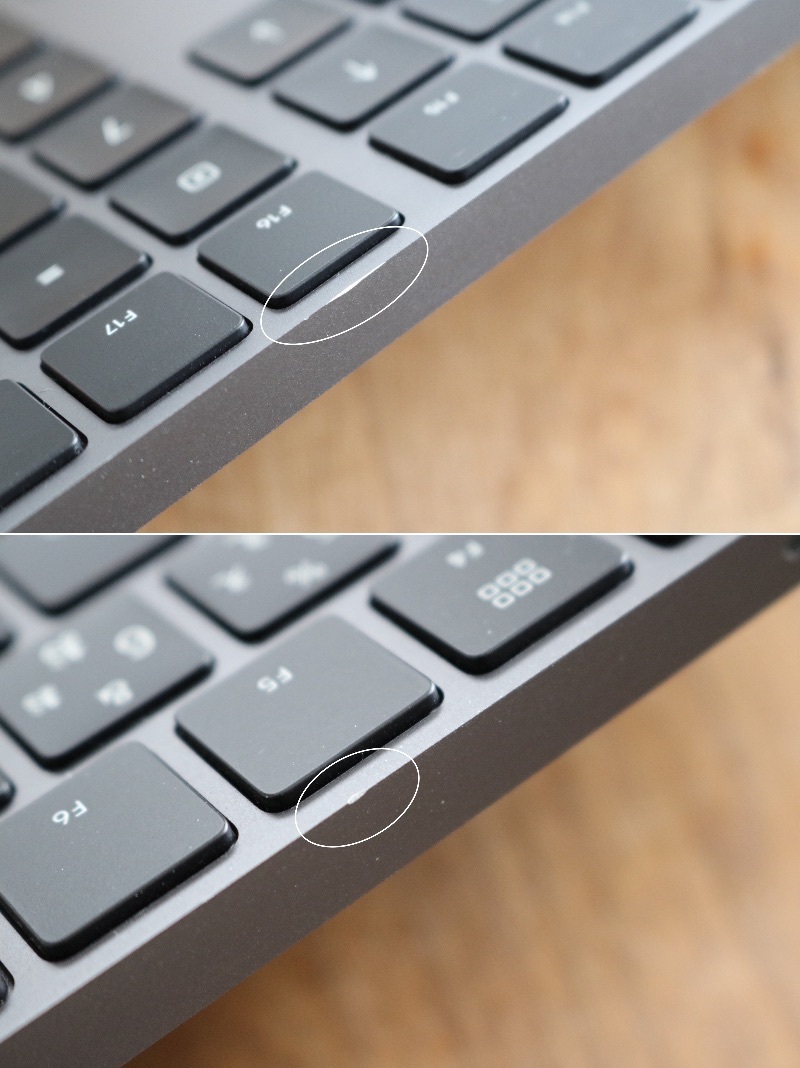 [中古動作品/稀少] Apple Magic Keyboard with Numeric Keypad JIS Space Gray/テンキー付き JIS配列 スペースグレイ A1843 MRMH2J/Aの画像8