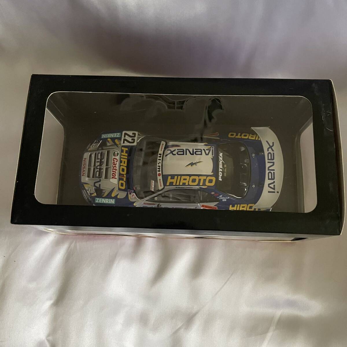 オートアート 1/18 ニッサン スカイライン JGTC 2001 #22 XANAVI HIROTO GTR R34