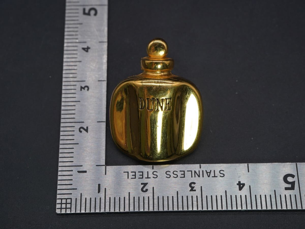 [1506]Christian Dior Christian Dior perfume bin pin brooch accessory TIA