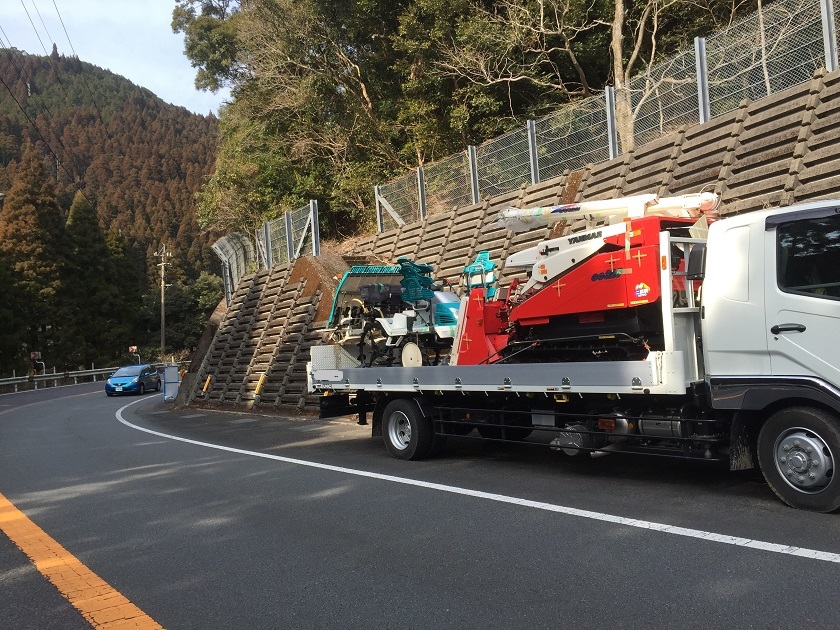 田植え機　コンバイン　陸送　情報_画像3