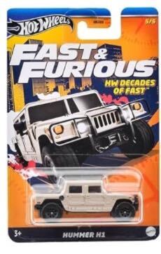 【新品】FASTファースト&フューリアスFURIOUSホットウィール 映画ワイルドスピード HUMMERハマーH1 HOTWHEELS DECADES OF FAST_画像1