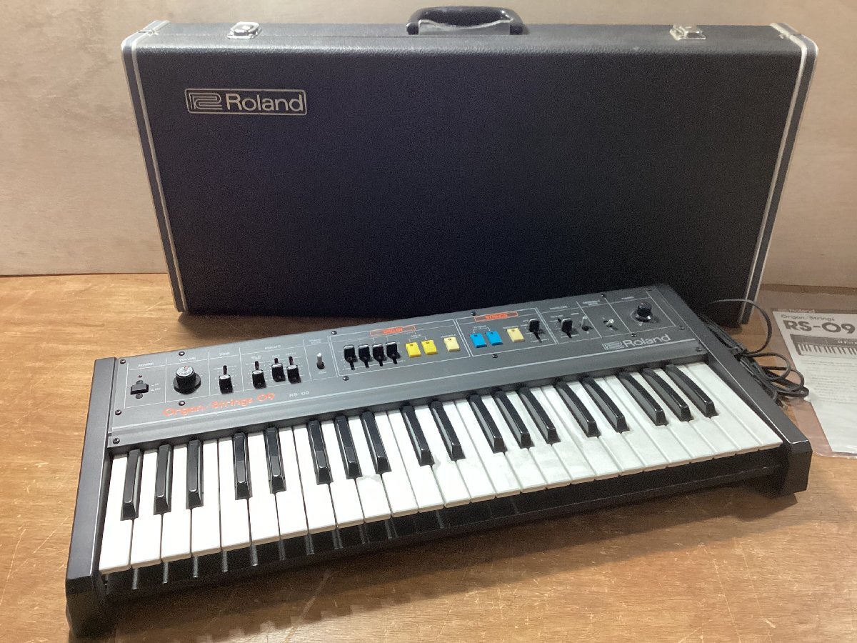 BA624■送料込■ ローランド Roland 電子ピアノ オルガン Organ Strings 音響機器 RS-09 8960g●動作品/くGOら