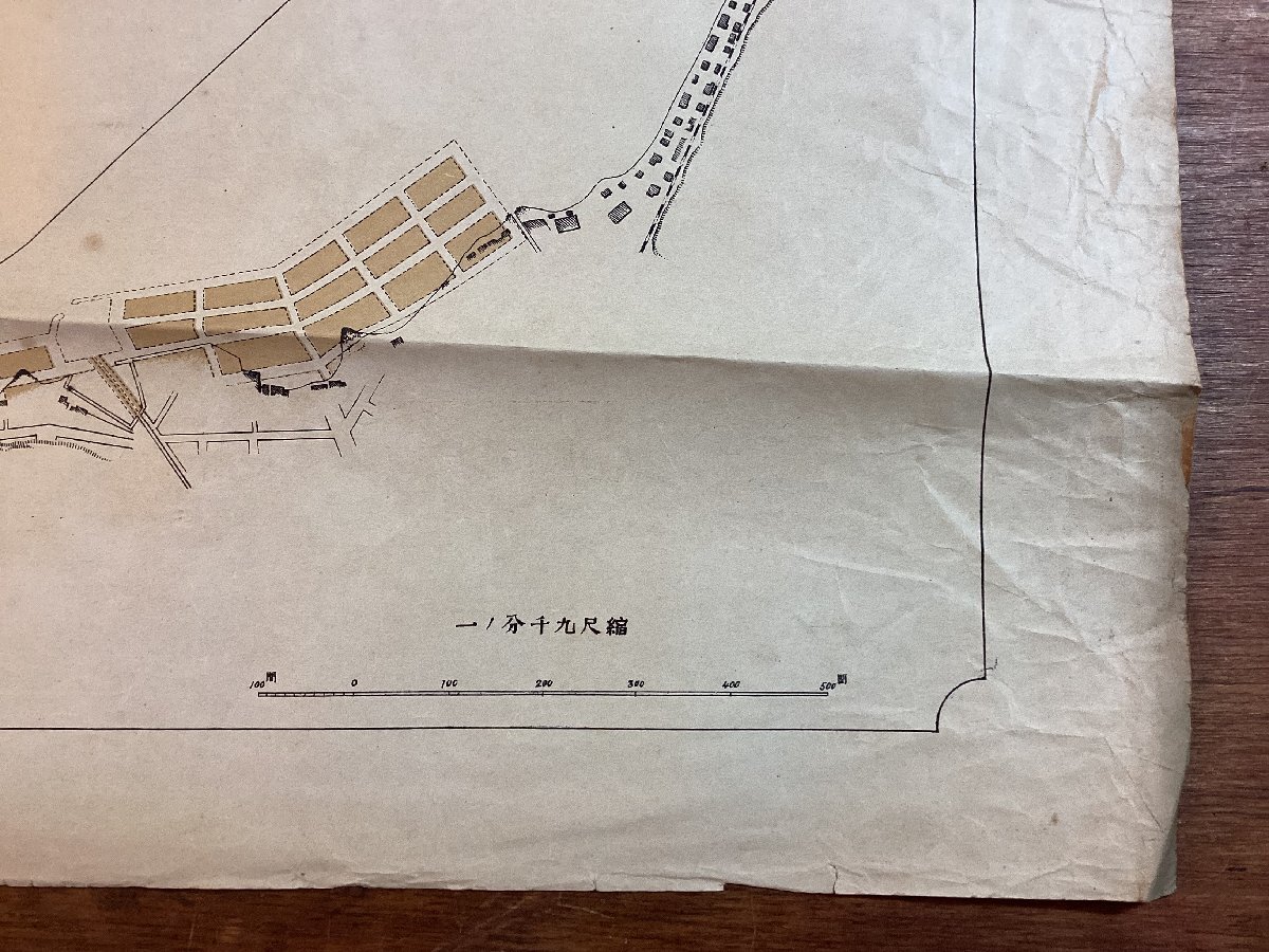 LL-7284■送料込■ 小樽港 改良工事 設計書 埋立問題小樽有志会 1896年 1/9000 縮尺図 北海道 平磯岬 芽紫岬 図面 印刷物/くFUらの画像5