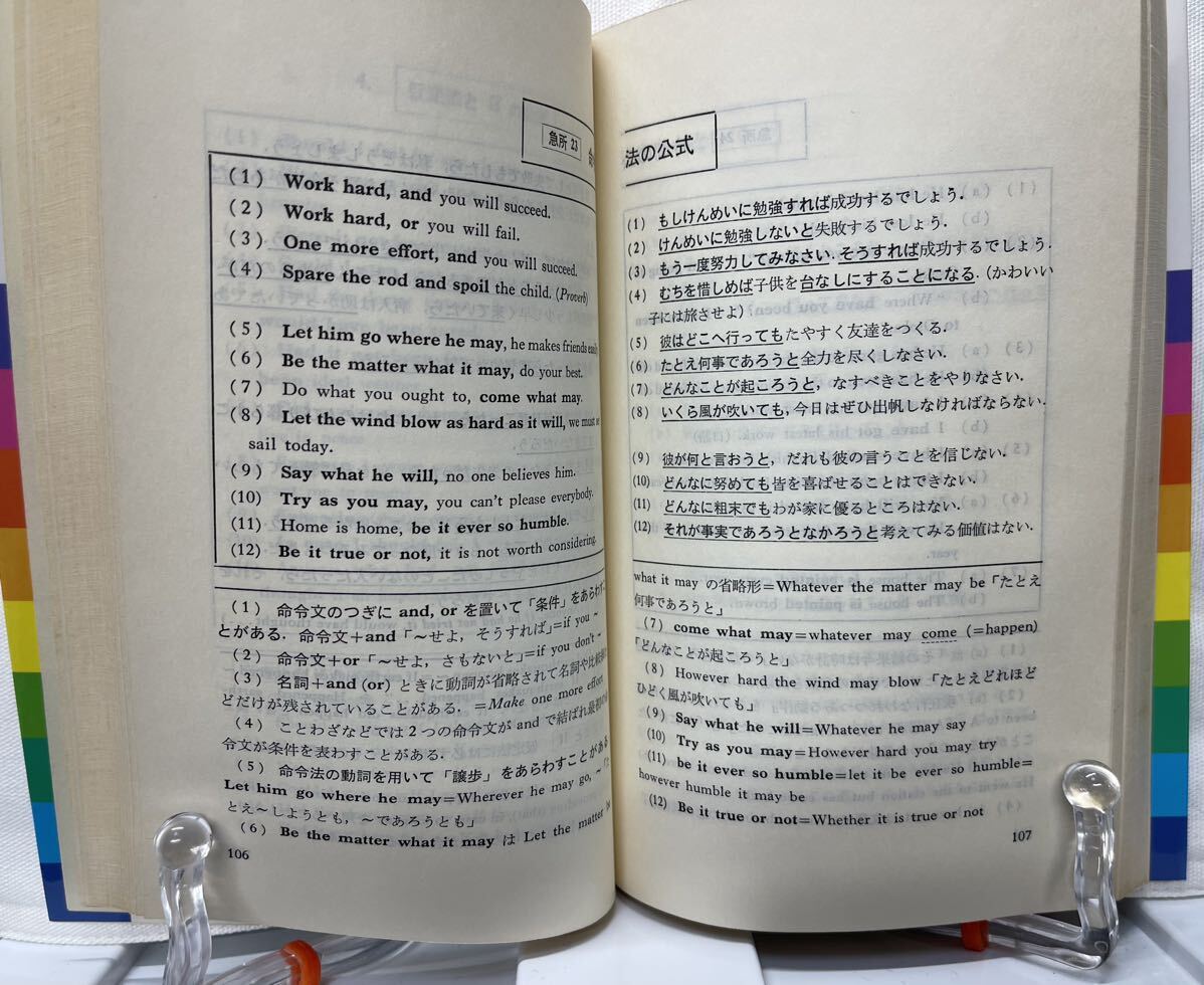 英語の公式と熟語　毛利良雄　研究社出版　昭和57年_画像3