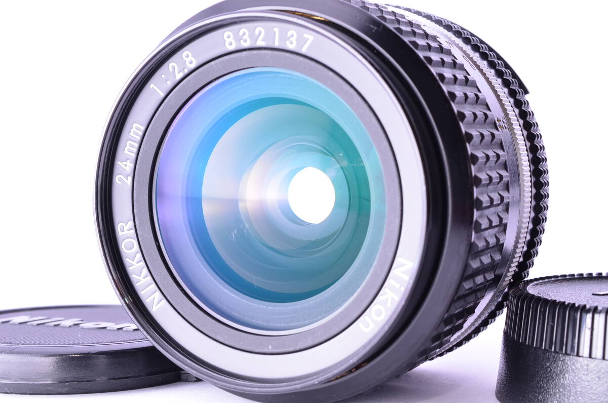 [美品] Nikon Ai-s 24mm f/2.8S Manual Focus Prime Lens ニコン 一眼レフ カメラ レンズ NL-00018_画像1