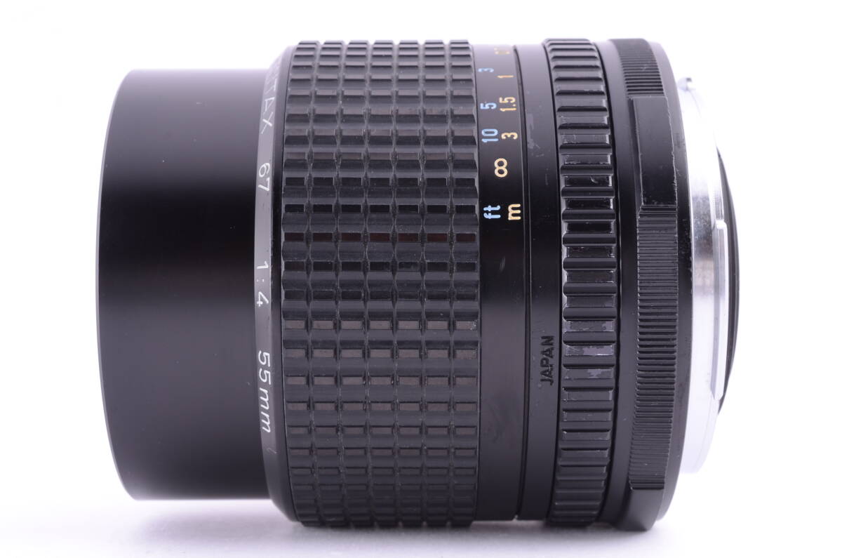 [ beautiful goods ] PENTAX 67 SMC 55mm f/4 Wide Angle MF Prime Lens Pentax medium size single‐lens reflex camera lens NL-00469