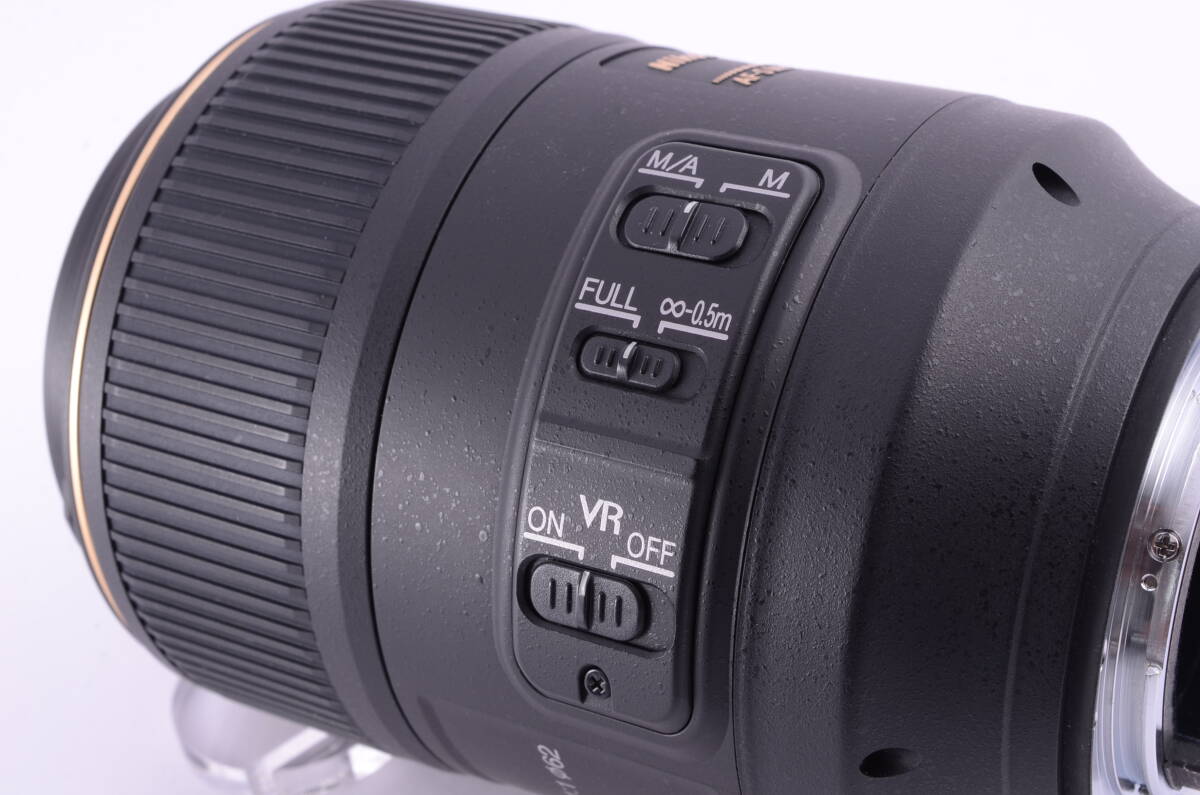 [新品同様] Nikon AF-S Micro 105mm f/2.8G VR IF-ED Macro Lens DSLR Camera ニコン 一眼レフ カメラ 単焦点 レンズ NL-00657_画像5