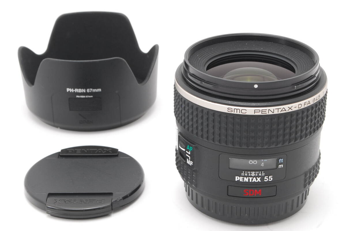 [極上美品] PENTAX -D FA645 Camera 55mm f/2.8 AL IF SDM AW AF Prime Lens ペンタックス 一眼レフ カメラ レンズ NL-00402