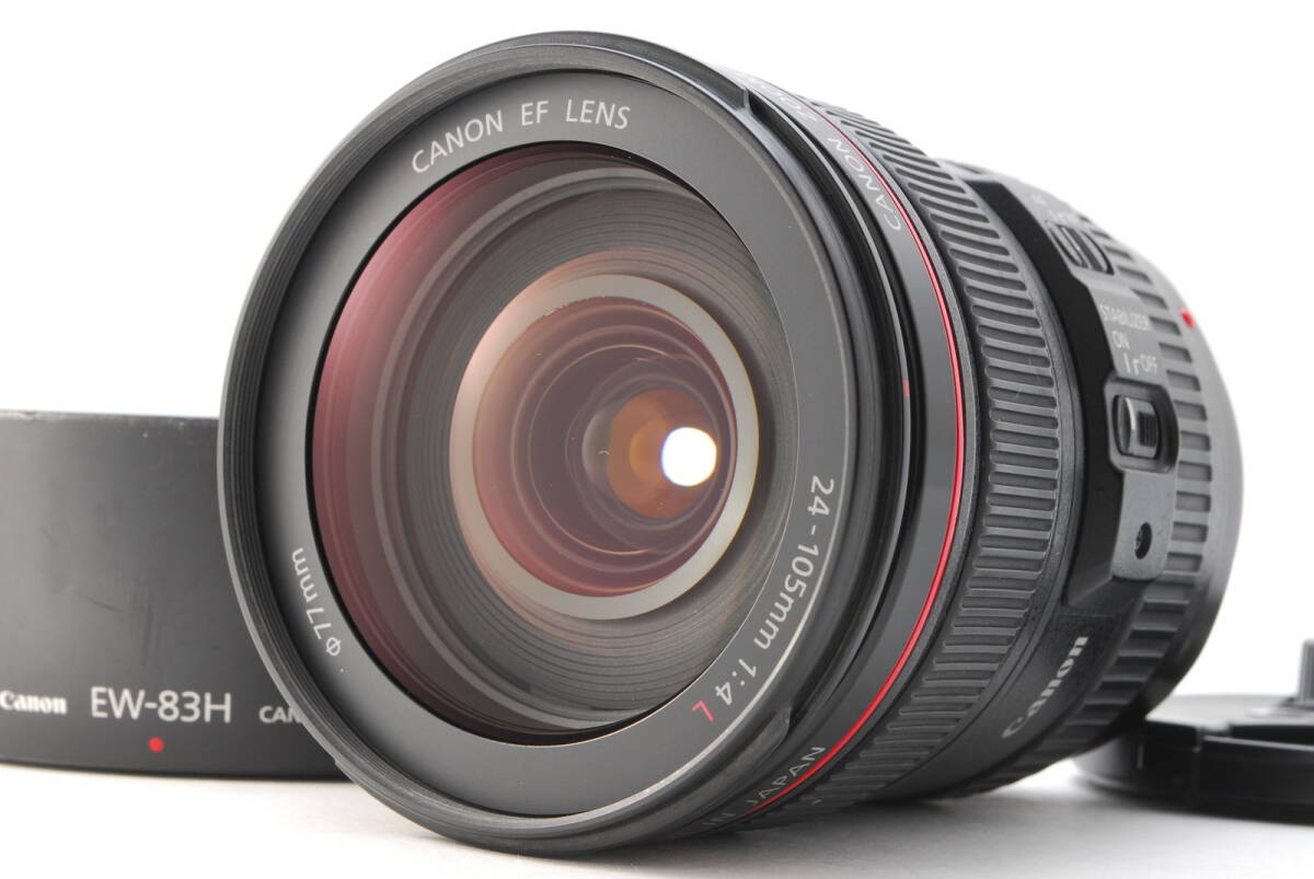 [美品] Canon EF 24-105mm f/4 L IS USM AF Standard Zoom Lens キャノン 一眼レフ カメラ ズーム レンズ NL-00403