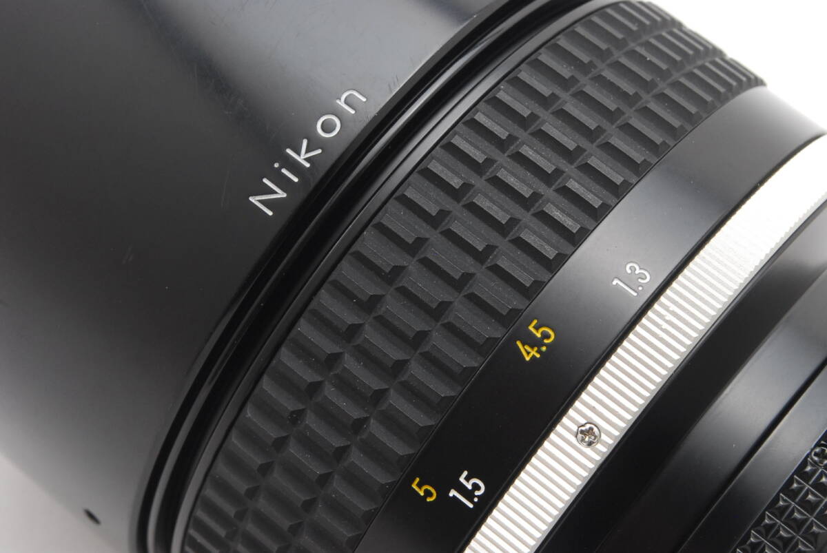 [極上美品] Nikon Ai-s 135mm f/2 Single Focus Prime Telephoto Lens ニコン 一眼レフ カメラ 単焦点 望遠 レンズ NL-00414の画像10