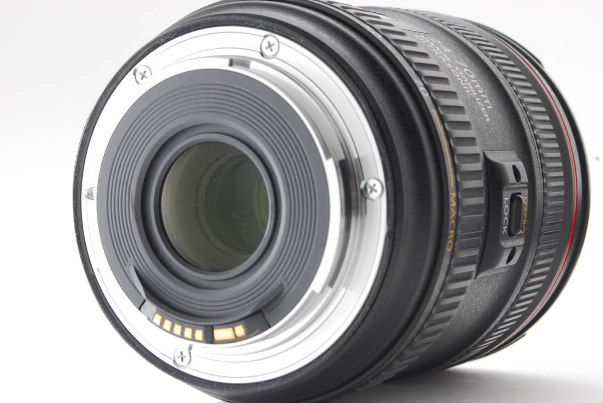 [極上美品] Canon EF 24-70mm f/4 L IS USM AF Zoom Lens DSLR Camera キャノン 一眼レフ カメラ ズーム レンズ NL-00580_画像5