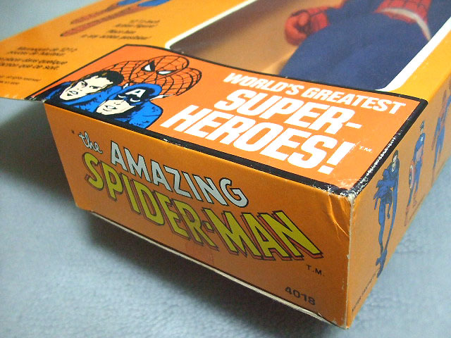 ビンテージ メゴ社 MEGO 1977年 12インチ スパイダーマン アクションフィギュア 12” AMAZING SPIDER-MAN レトロ マーベル アベンジャーズ_画像10