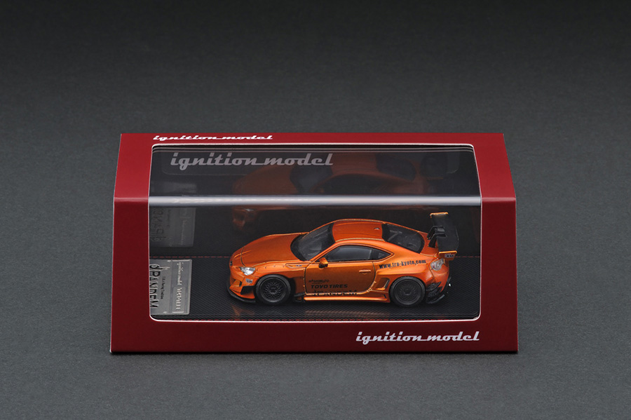 ★1/64 PANDEM TOYOTA 86 V3 Orange Metallic IG1752 イグニッションモデル_画像3