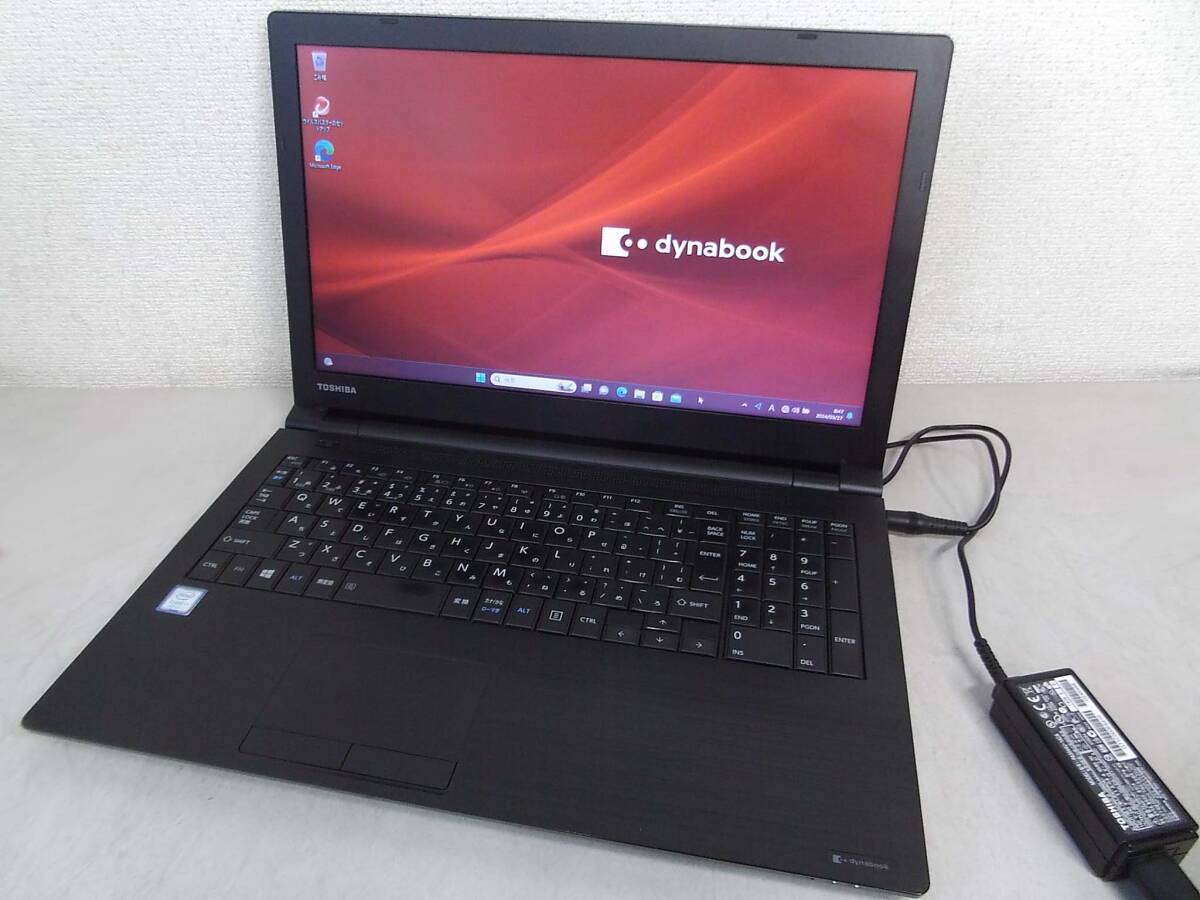 東芝 dynabook B65/DN i3-8130U 2.2GHz 8G 500GB Win11_画像1