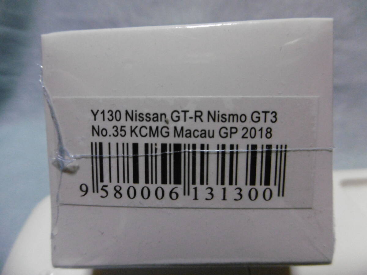 未開封新品 スパーク 1/64 Nissan GT-R Nismo GT3 #35 KCMG Macau GP 2018_画像8