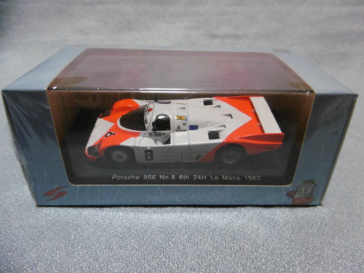 未開封新品 スパーク 1/64 Porsche 956 #8 6th 24H Le Mans 1983_画像1