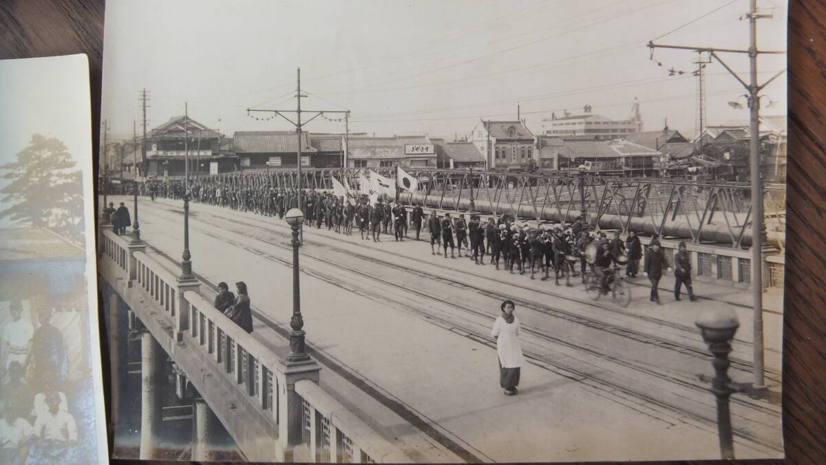 ★戦時資料・赤磐郡青少年団関係写真賞状・学徒/婦女/行軍・奉仕開墾・京橋行軍・_画像2