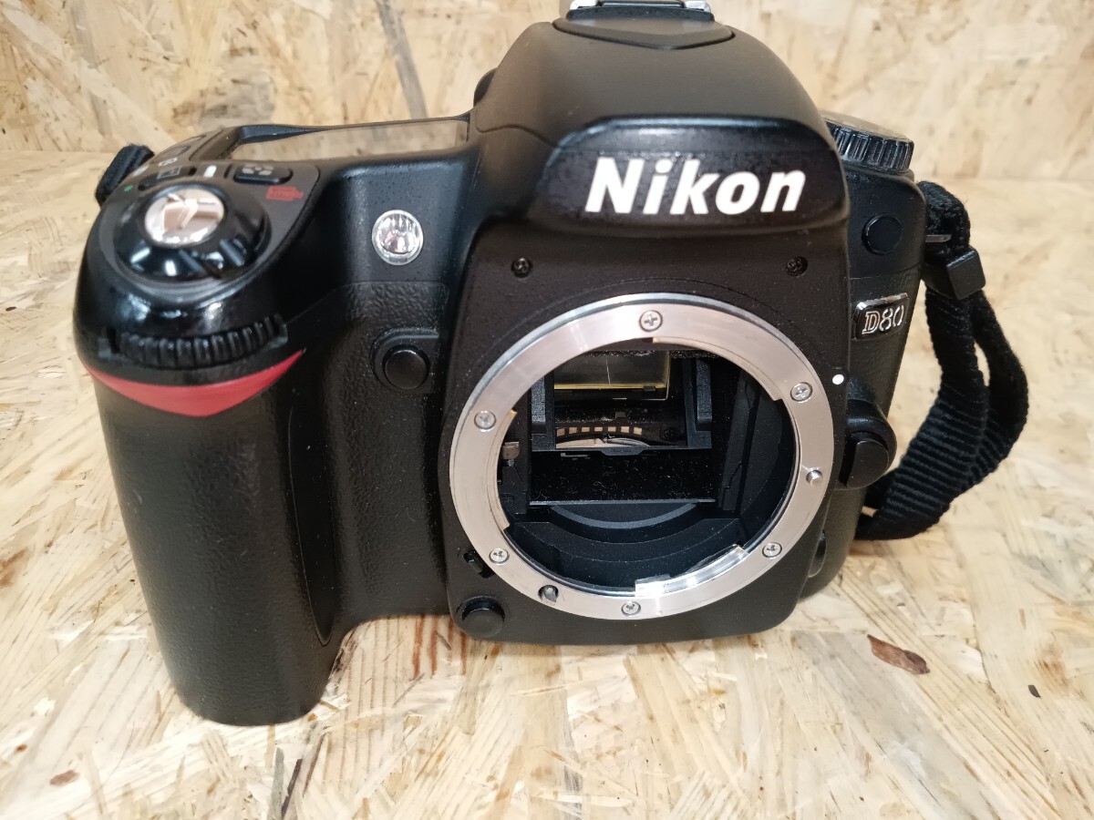 ジャンク品 Nikon D80 一眼レフカメラ ニコン AF NIKKOR レンズ 28-80mm デジタルカメラ アウトドア 趣味 写真 撮影 動作不良あり_画像7