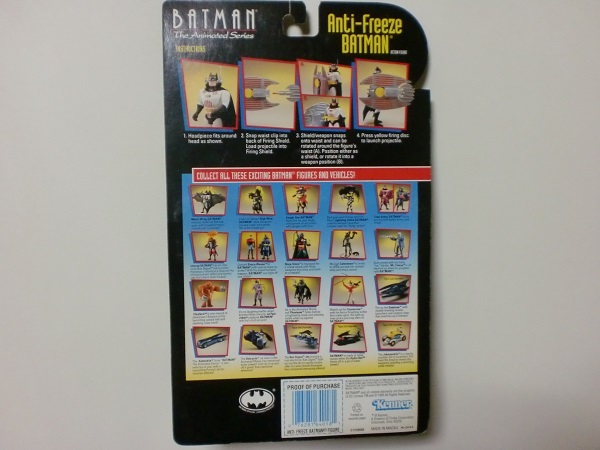 オールド ケナー アンチ フリーズ バットマン アニメイテッド Anti Freeze Batman The Animated Series 1993 Old Kenner_画像3