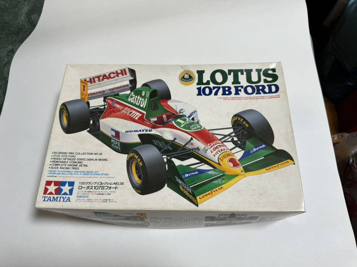 未組立 ロータス 107B フォード （1/20スケール グランプリコレクション No.38 20038）_画像1