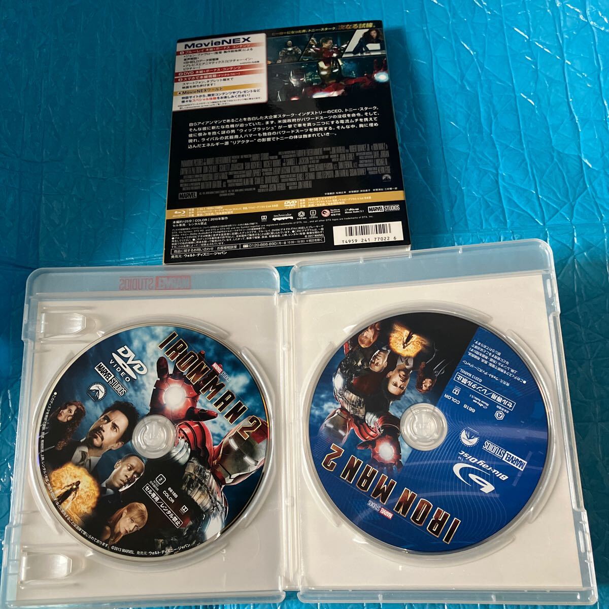 アイアンマン2 MovieNEX ブルーレイ+DVDセット ロバートダウニーJr.の画像2