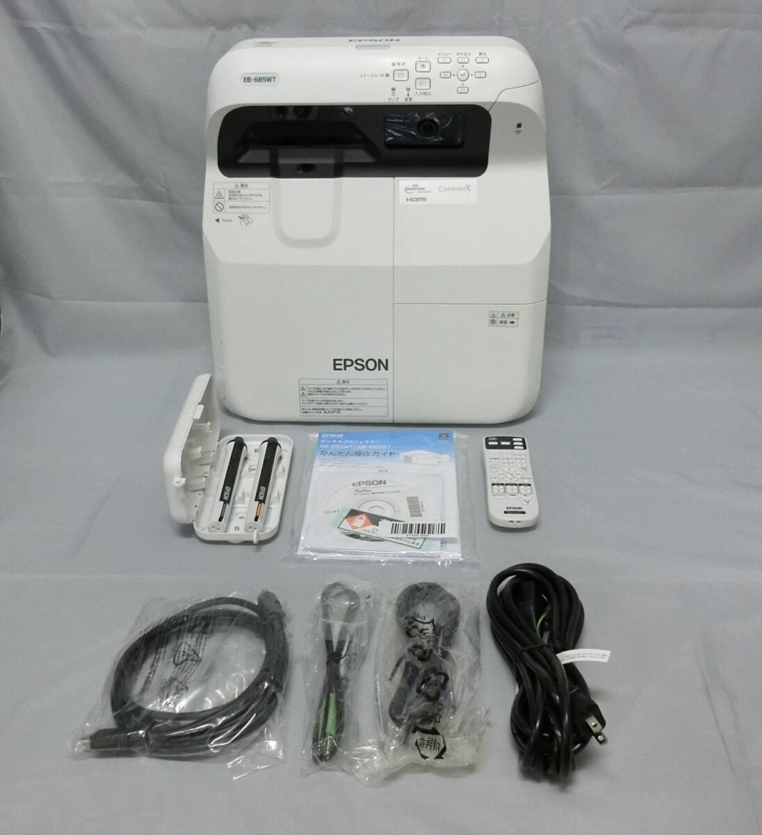 ◆◇3500ルーメン◆ランプ使用時間780時間54時間◆超短焦点ビジネスプロジェクター　EPSON EB-685WT◇◆_画像1