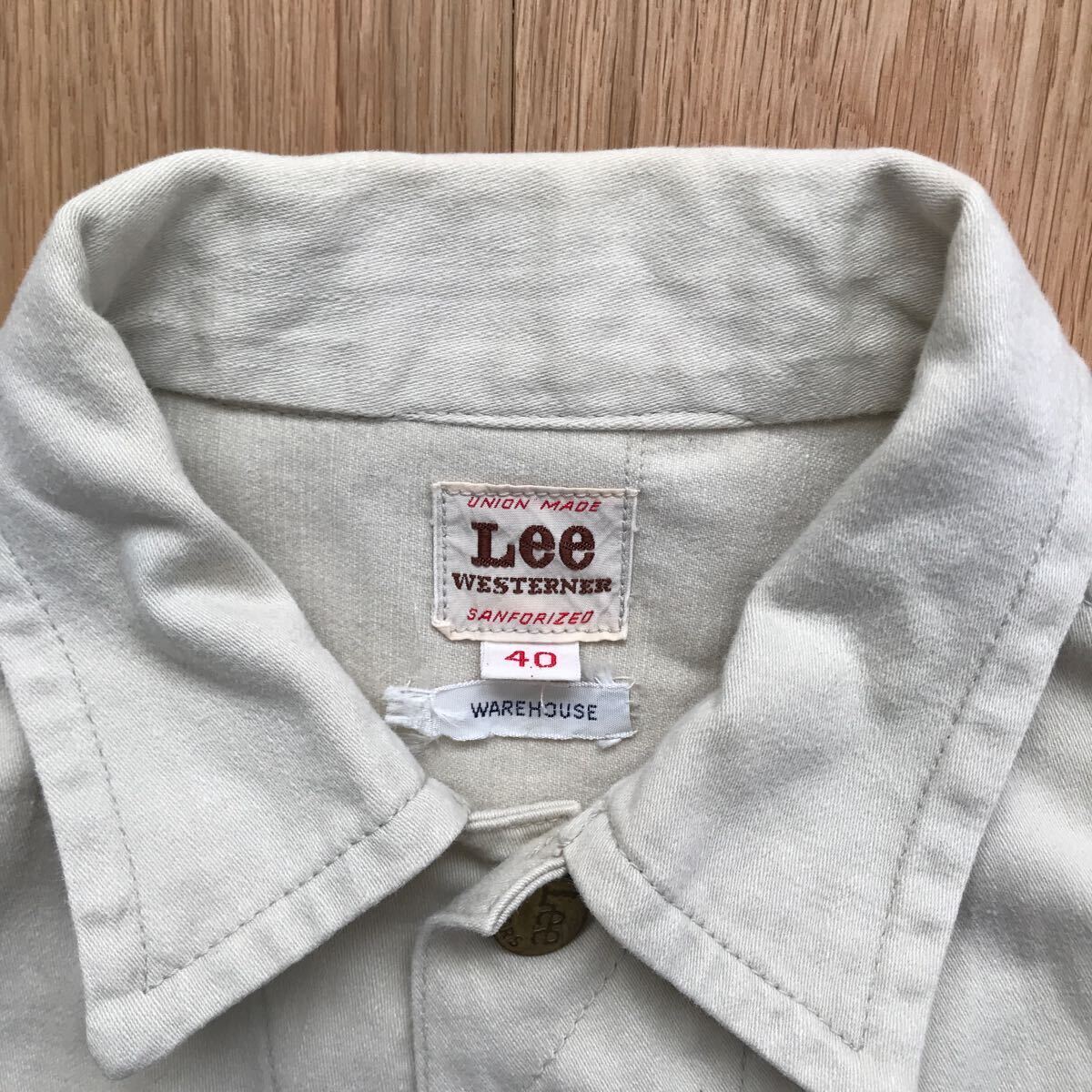 希少 Lee × WAREHOUSE 40 WESTERNER 別注モデル リー ウエア 希少 Lee × WAREHOUSE 40 WESTERNER 別注モデル リー ウエア