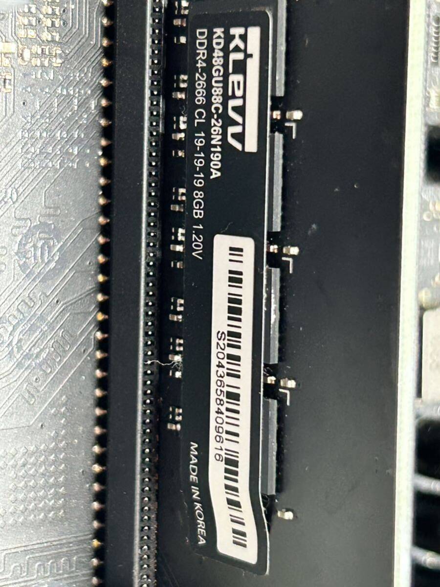 ASRock z270 Taichiマザーボード+Intel Core i5 6600K+DDR4-2666 8GBセット_画像3