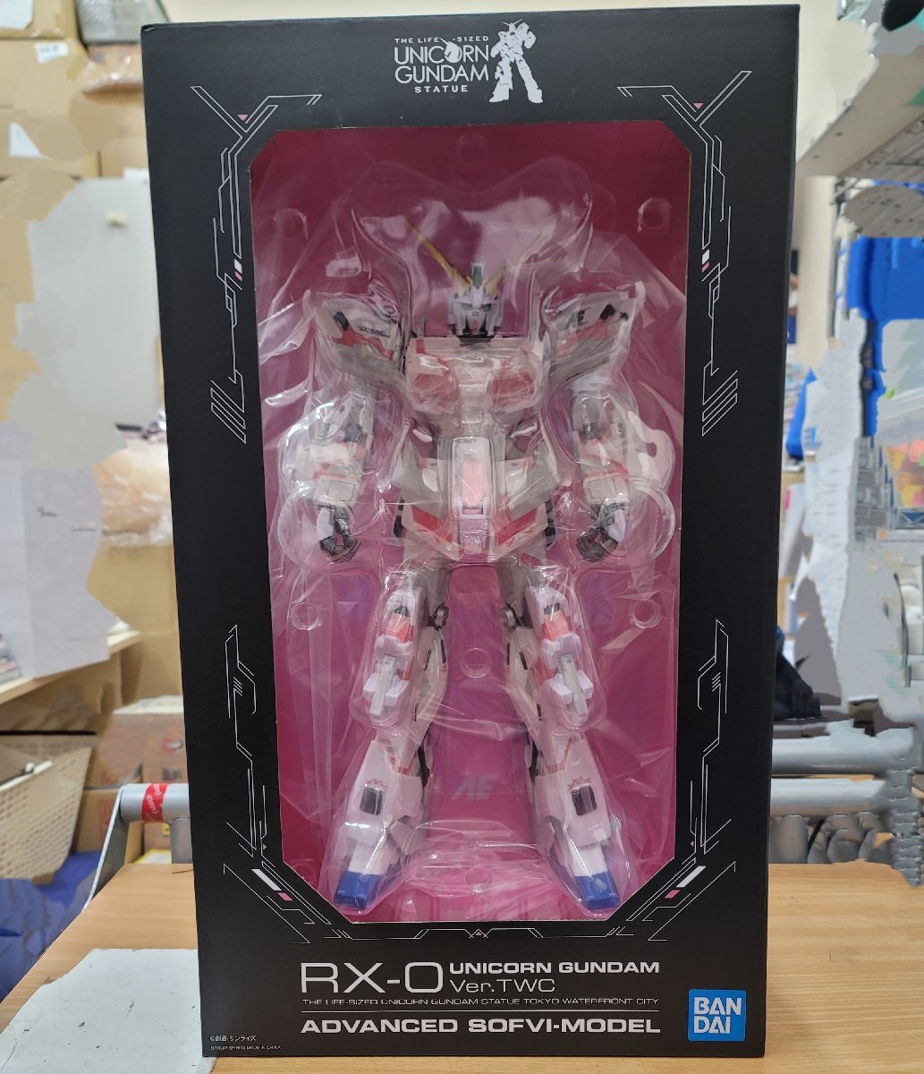 【未開封】RX-0 ユニコーンガンダム Ver.TWC　機動戦士ガンダムUC　ADVANCED SOFVI MODEL