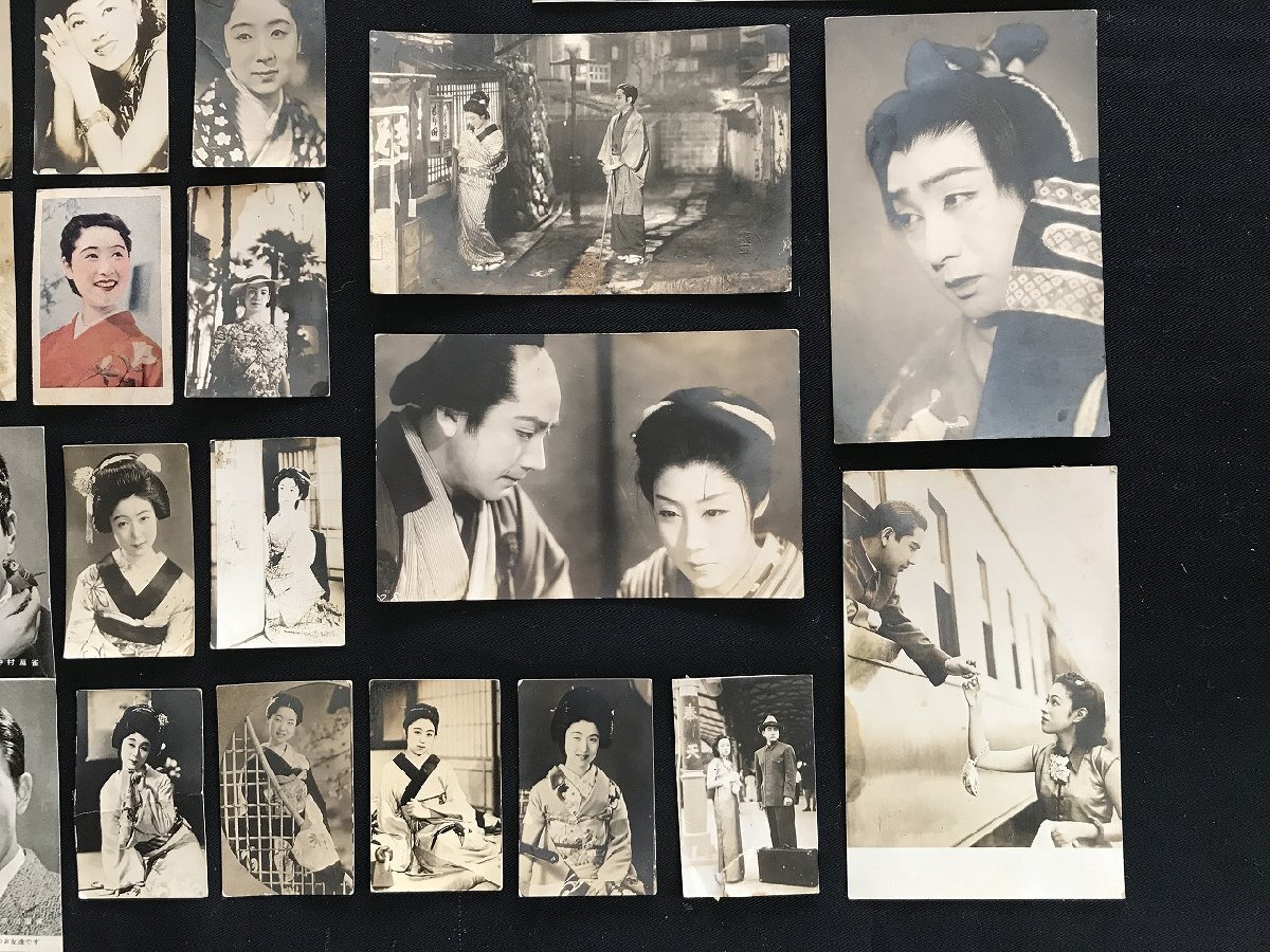 i□* 戦前 プロマイドなどまとめて32枚 俳優 女優 舞台 スチル写真 セット /A07の画像6