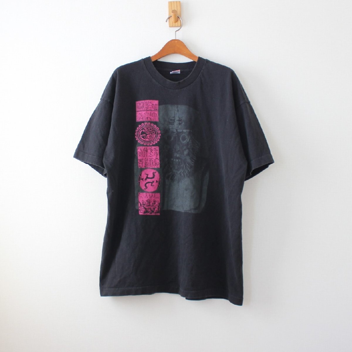 THE ULULATING MUMMIES 90s Tシャツ USA製 フルーツボディ 黒 XL （w-1420320）_画像1