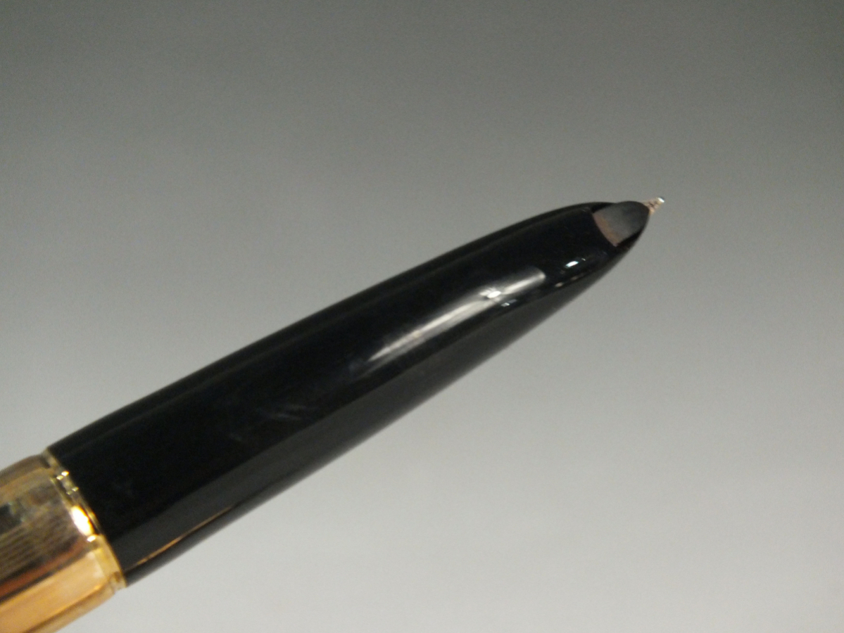 PARKER/パーカー 61 12K GF 刻印有 ゴールド 万年筆 筆記用具 文房具 ケース付き_画像9