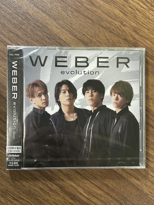evolution [初回限定盤A -Keep-] [CD + DVD] ビクターエンタテインメント WEBER_画像1