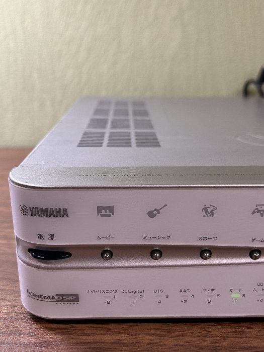 《YAMAHA ヤマハ AVC-S30 通電確認済み 動作未確認》ホームシアターサウンドシステム AVアンプ 現状品の画像3